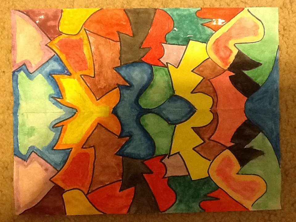 960x720 Symmetrical Painting By Kridelgado - Symmetrical Painting