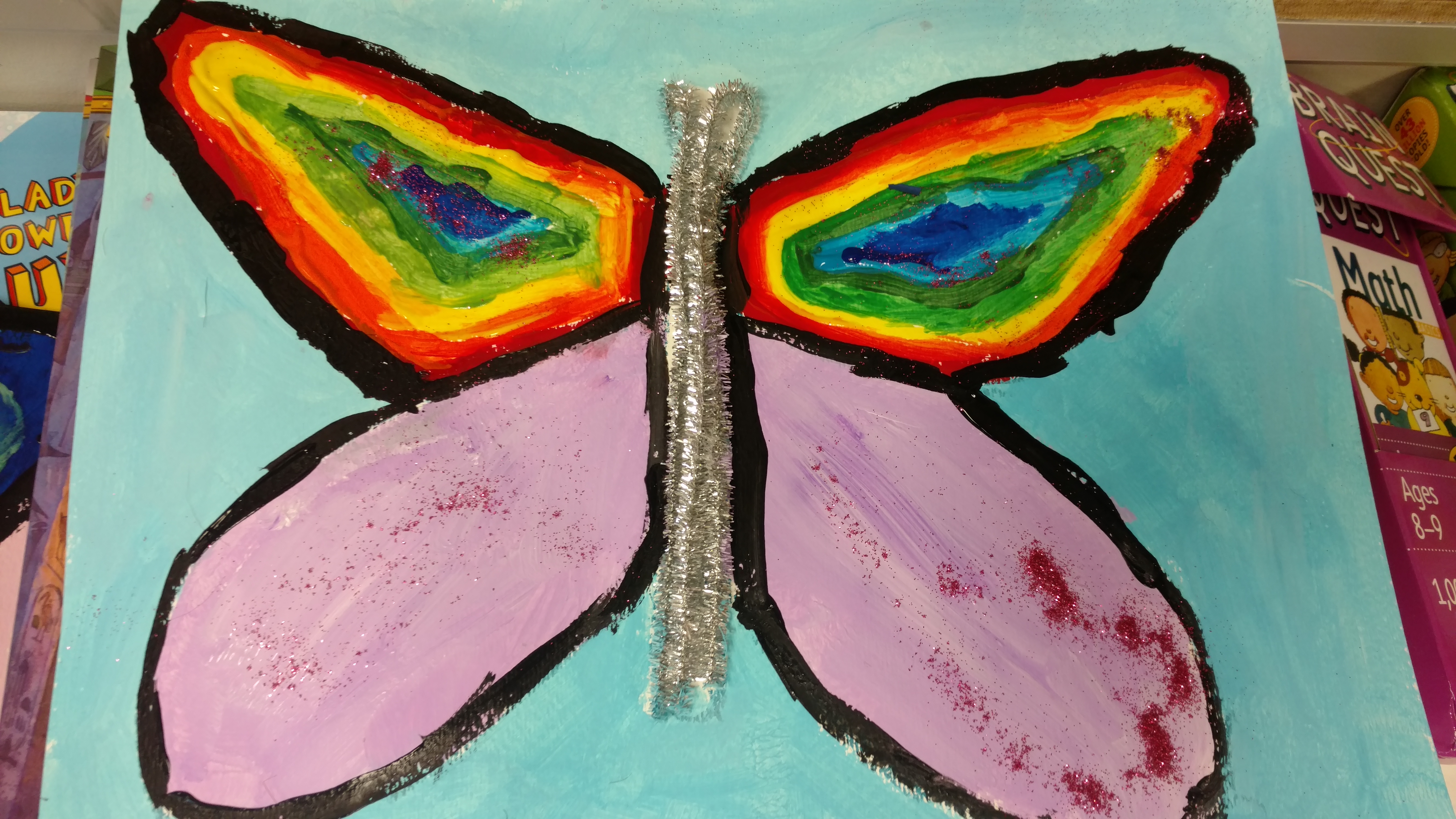 5344x3006 Painting Butterflies Bibleway Christian Academy - Symmetry Painting