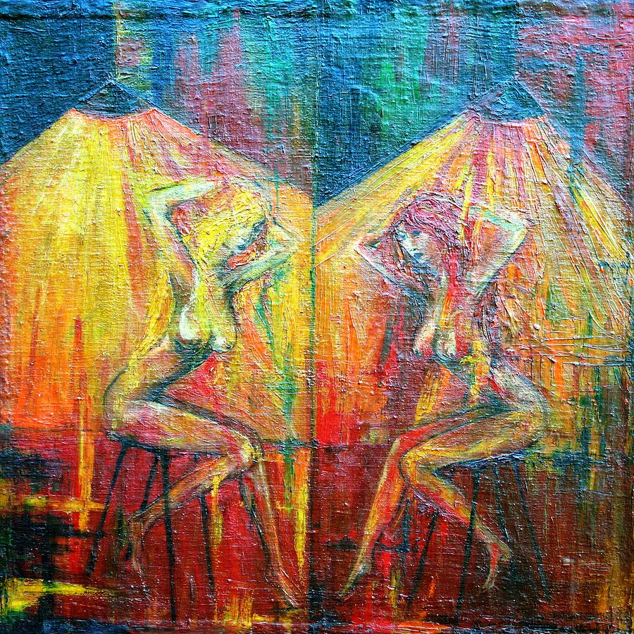 900x900 Symmetry Painting By Wojtek Kowalski - Symmetry Painting