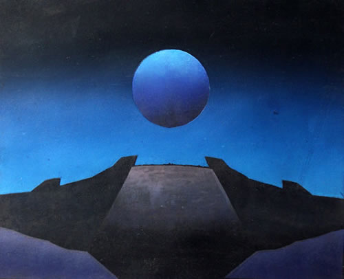 500x406 Symmetry Sergeev Vladimir Balance Impressionism Famous - Symmetry Painting