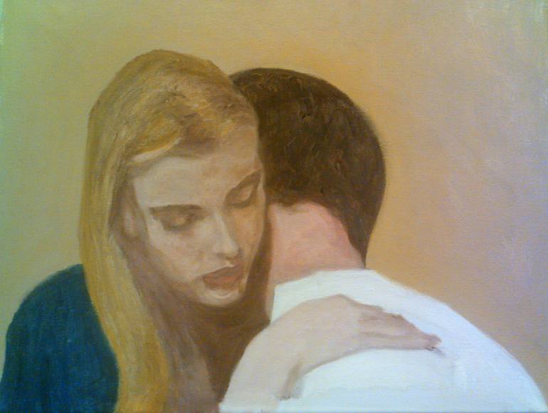 770x581 Saatchi Art A Little Sympathy Painting By Peter Gartner - Sympathy Painting