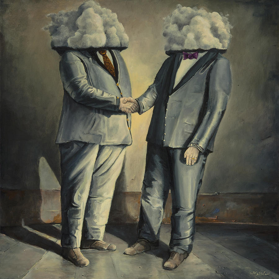 900x900 Sir Sympathy Painting By Sky Black - Sympathy Painting