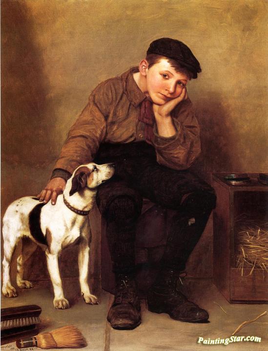 549x720 Sympathy Artwork By John George Brown Oil Painting Amp Art Prints - Sympathy Painting