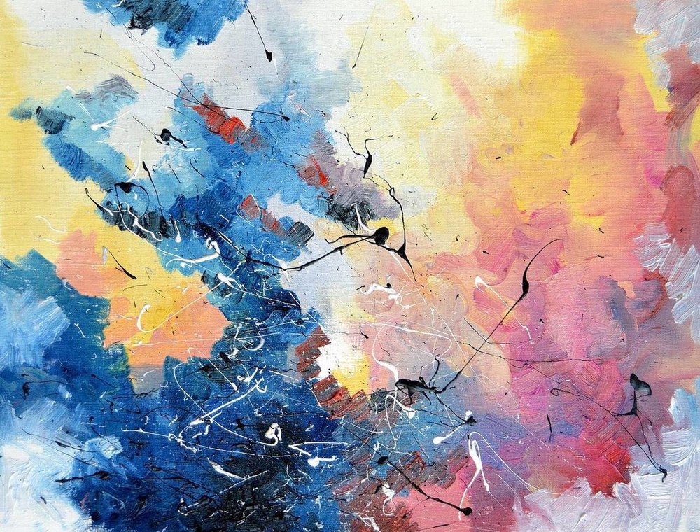 1000x760 Melissa Mccraken Sees Sound And Paints The Colors Of Music - Synesthesia Painting
