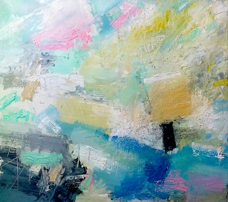 770x684 Saatchi Art Synesthesia. Painting By Nepomuceno - Synesthesia Painting