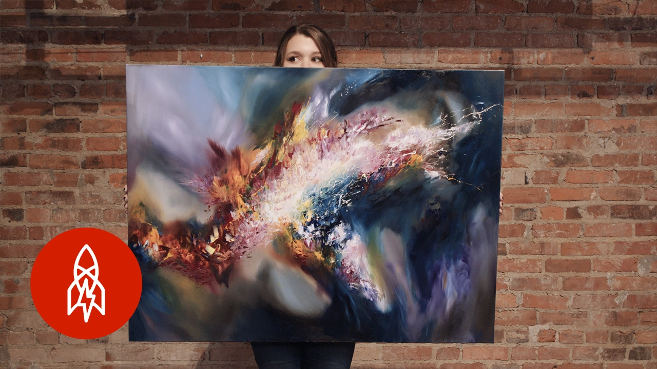 1280x720 The Artist Who Paints What She Hears - Synesthesia Painting