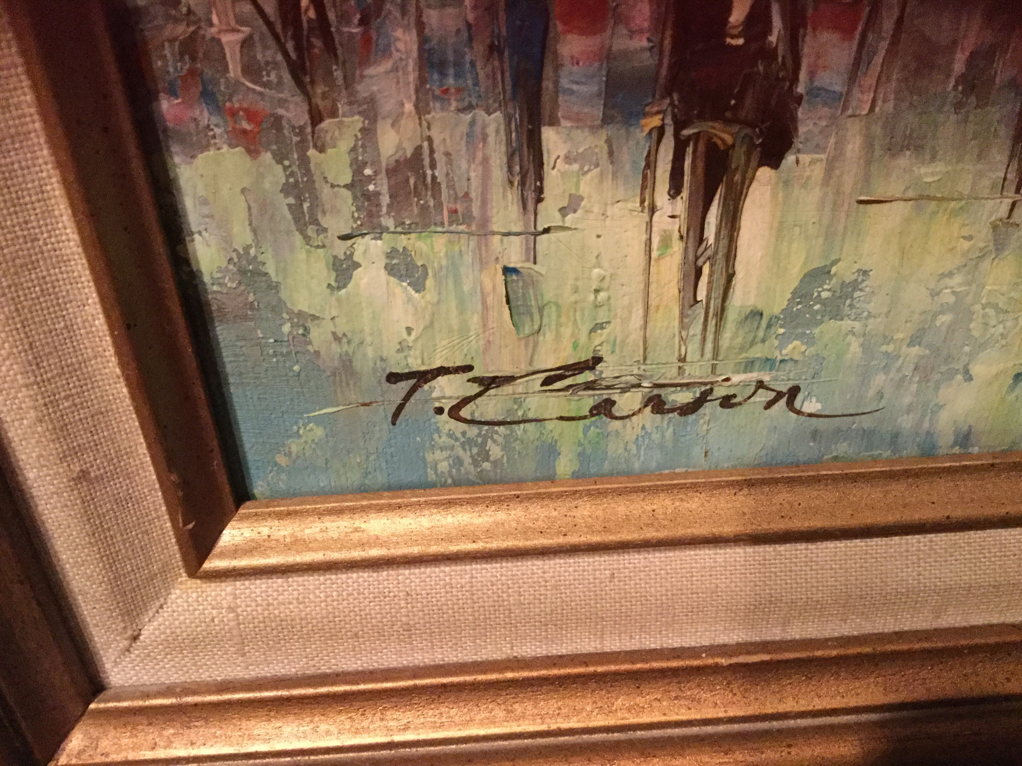 3264x2448 T Carson Oil Painting - T Carson Painting Paris
