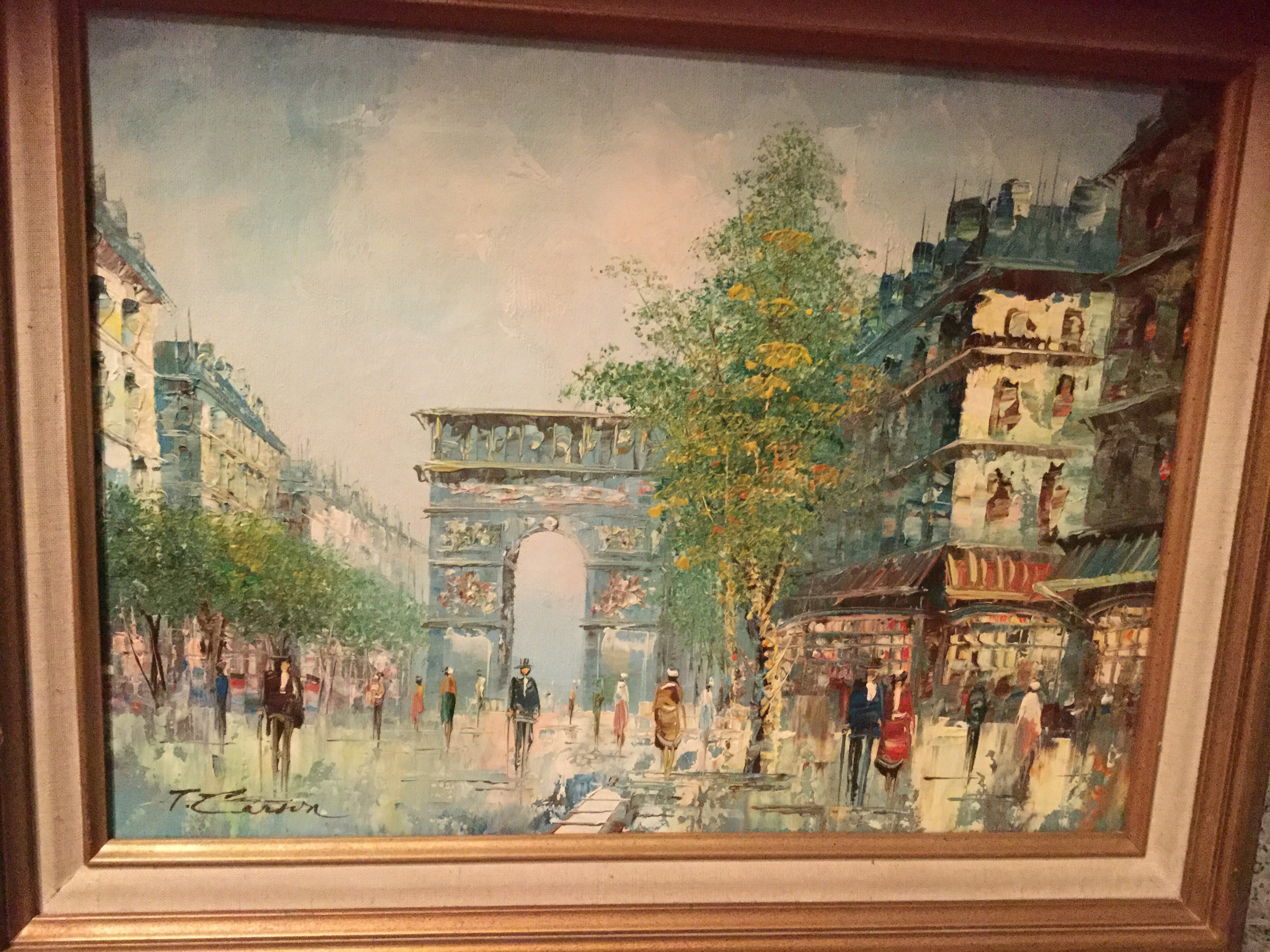 3264x2448 T Carson Painting - T Carson Painting Paris