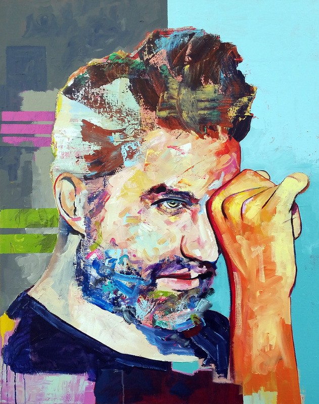 631x800 Painter Jonathan Mcafee Dives Head First Into Denver's Art Scene - T Denver Painting