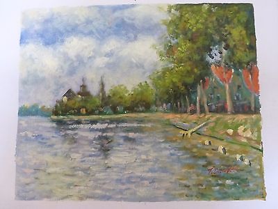 400x300 T. Denver Original Auf Canvas Oil Painting On Canvas - T Denver Painting
