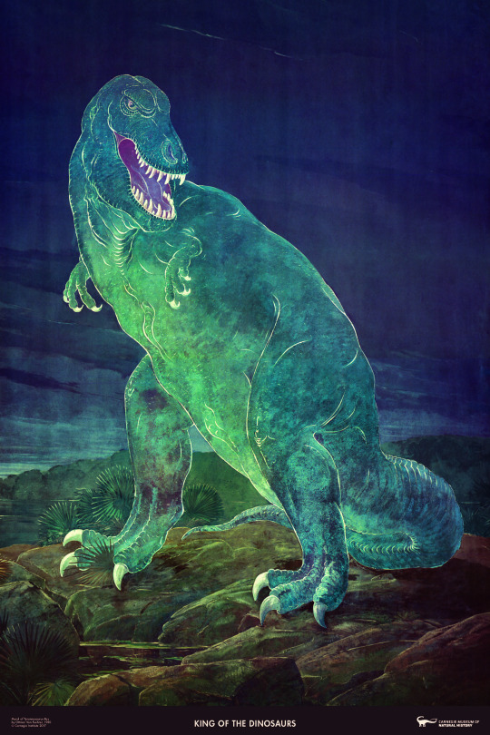 t rex painting