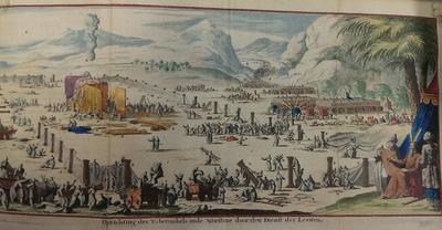 400x208 The Construction Of The Tabernacle From The Hebrew Republic (1700) - Tabernacle Painting