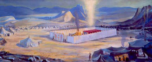 500x206 The Temple Institute Gallery The Tabernacle - Tabernacle Painting