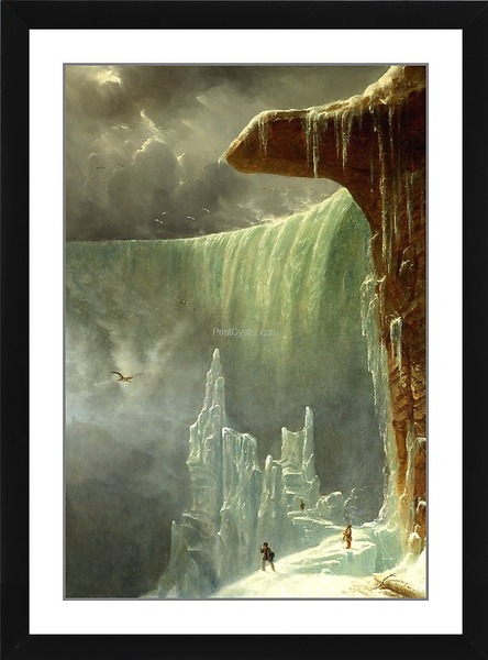 444x600 Printoyster Niagara, The Table Rock - Table Rock Painting