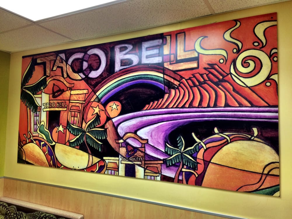 1000x750 Cool Art - Taco Bell Painting