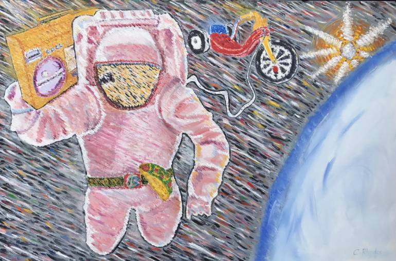 770x509 Saatchi Art Driftingspace Taco Painting By Corbyn Rhodes - Taco Painting