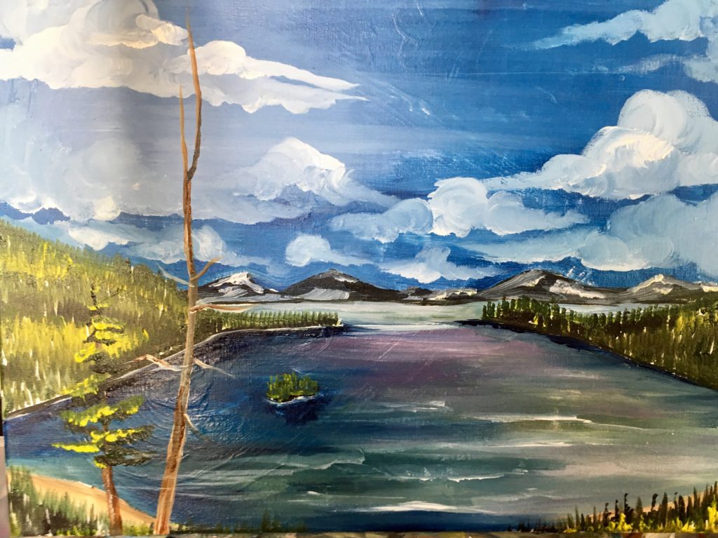 1024x767 T.g.i.a.f. Painting Lake Tahoe Ten Country 97.3 Reno Media - Tahoe Painting