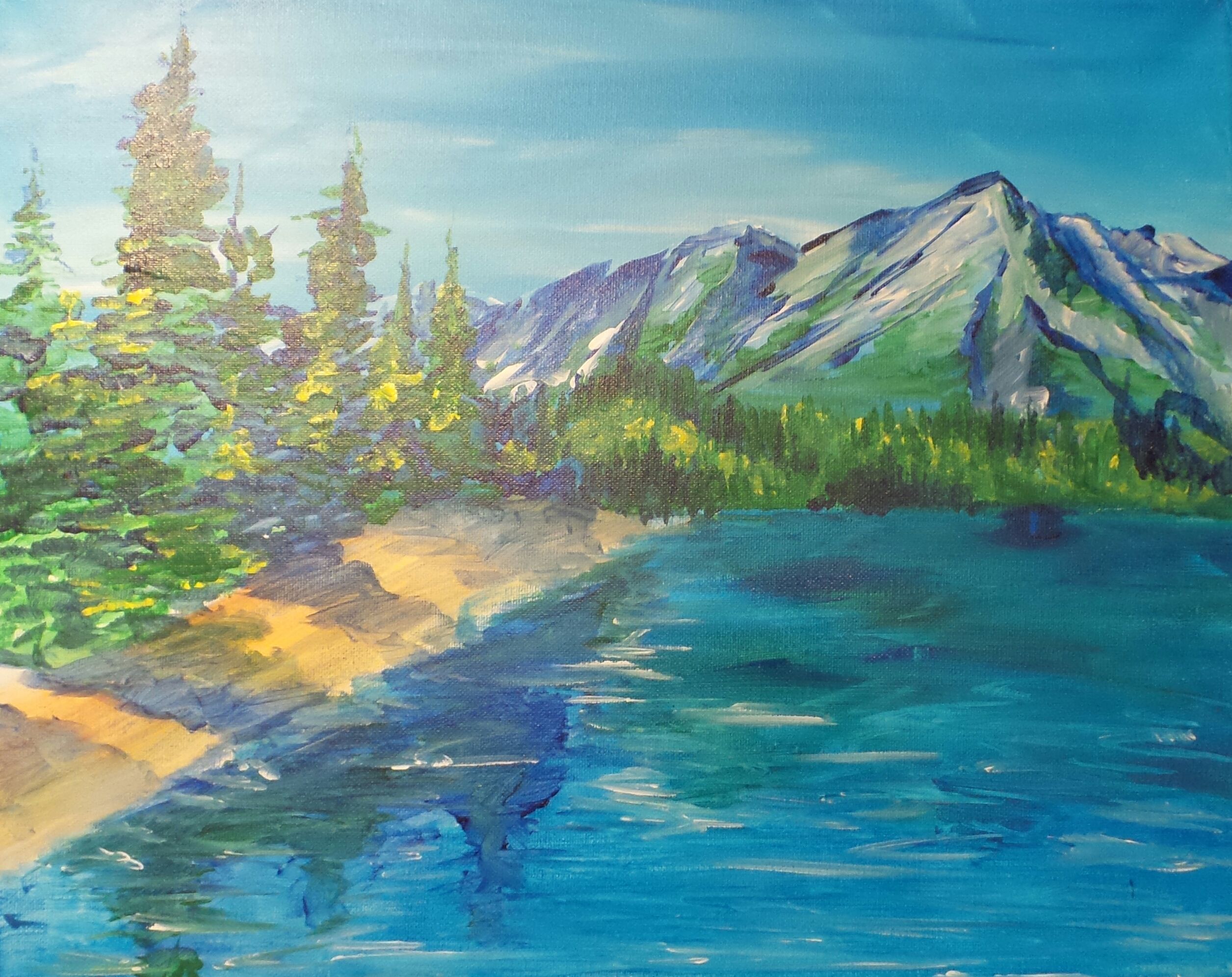 2511x1991 Valhalla View, Lake Tahoe Paint Amp Sip Studio Masterpieces - Tahoe Painting