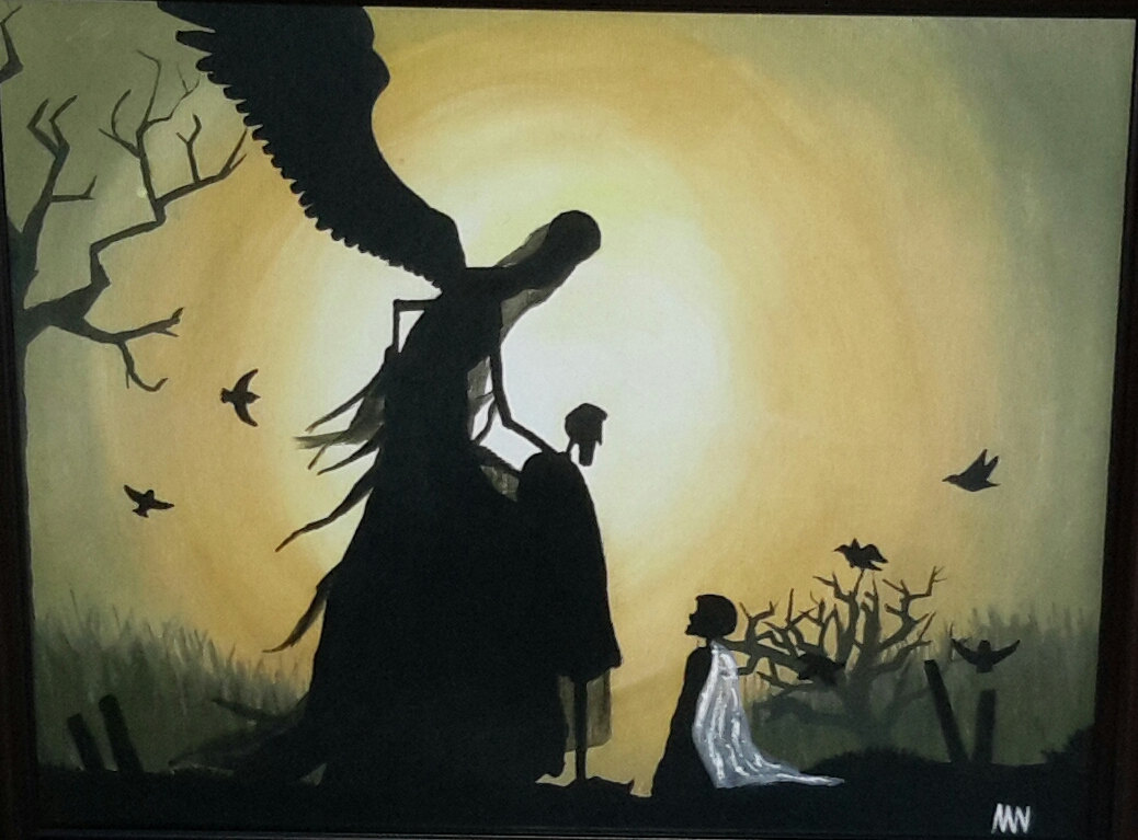 1038x767 Tale Of The Three Brothers Painting - Tale Of The Three Brothers Painting