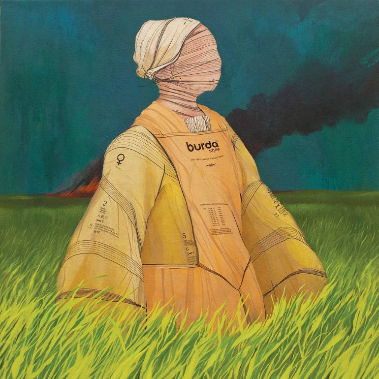 770x770 Saatchi Art The Tall Grass Painting By John Westmark - Tall Grass Painting