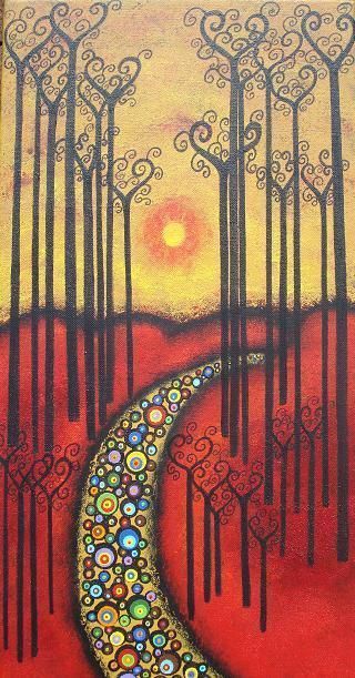 320x611 308 Best Juli Cady Ryan Images On Art Houses, Little - Tall Painting