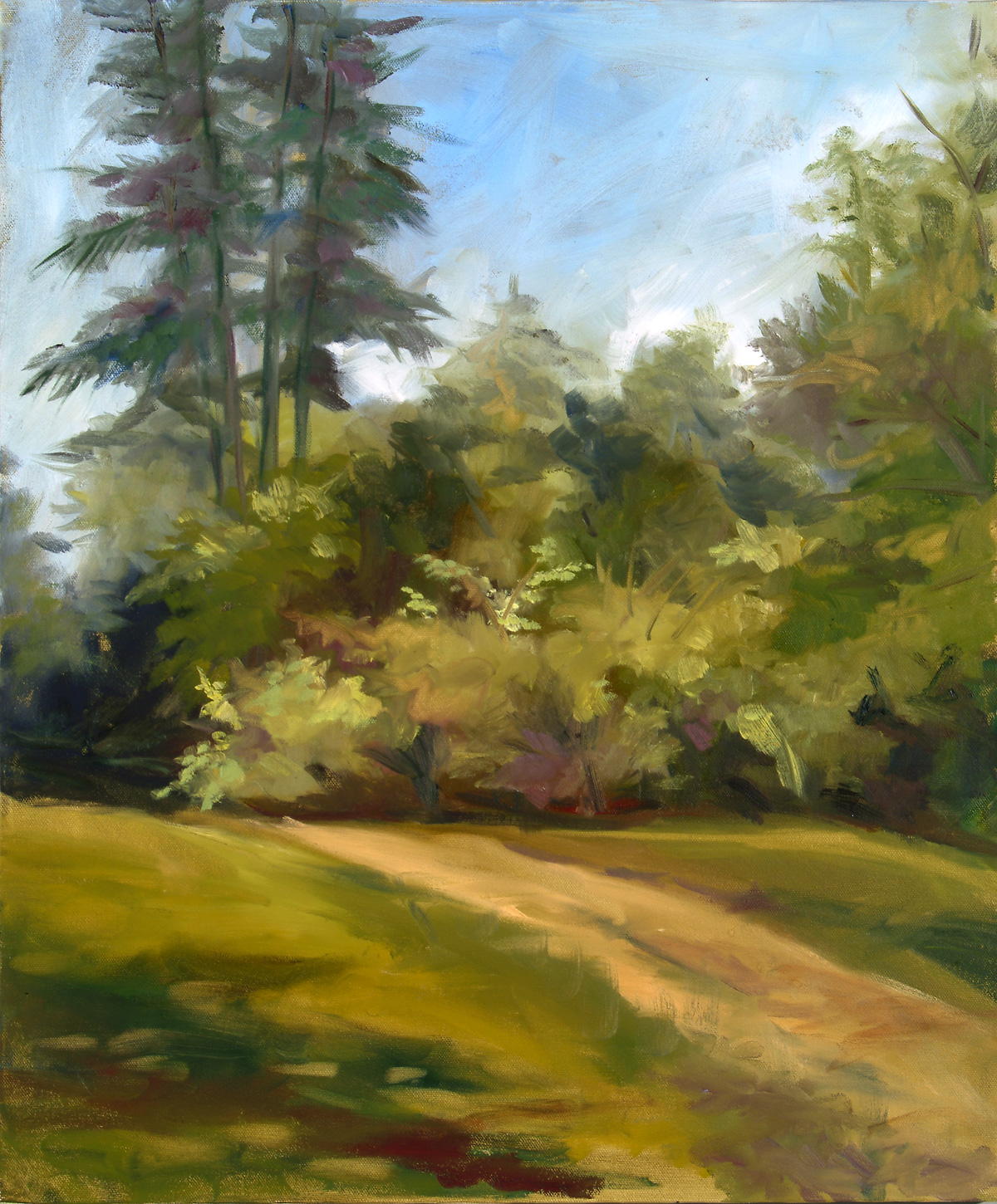 1200x1450 Tall Pines Artist In Aspen, Colorado Lorraine J. Davis L - Tall Pines Painting