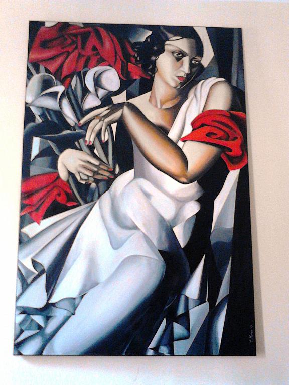 576x768 Tamara De Lempicka - Tamara Lempicka Painting