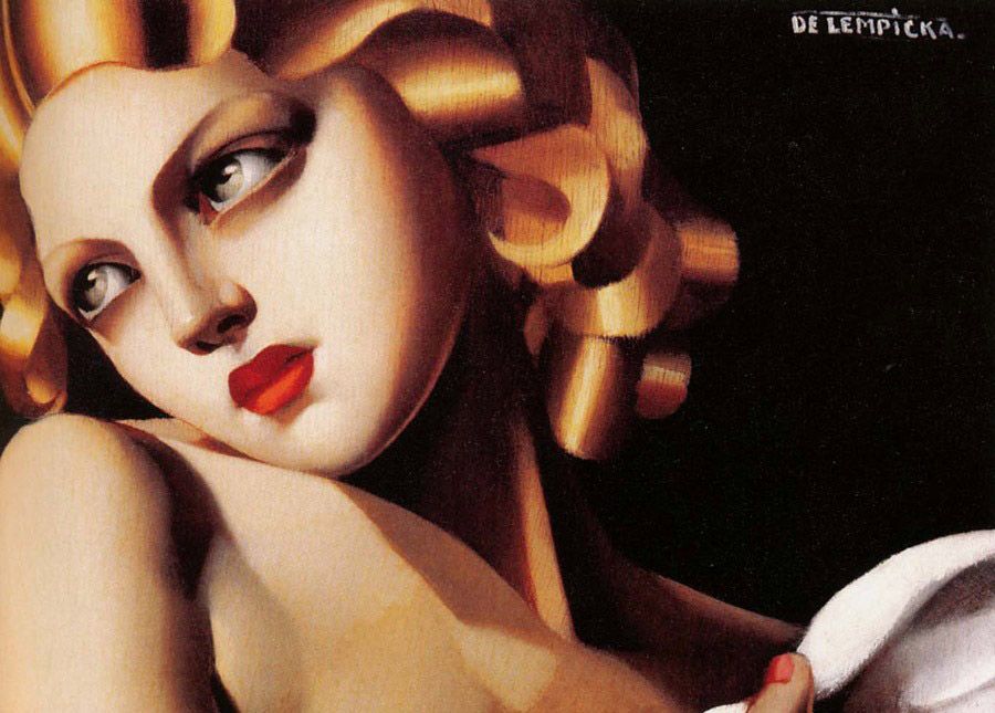 900x645 Bioshock Tamara Lempicka Painting Inspiration Art Deco Artsy - Tamara Lempicka Painting