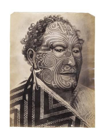 366x488 Tamati Waka Nene, C.1880 Giclee Print By Sam Stuart - Tamati Waka Nene Painting