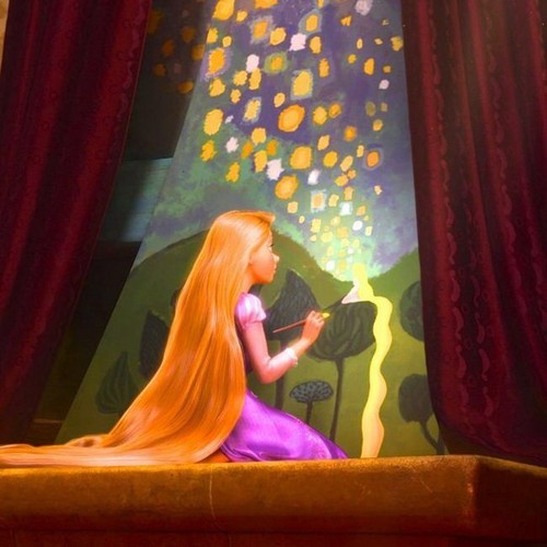 500x500 Princess Rapunzel (From Tangled) Images Rapunzel Painting - Tangled Painting