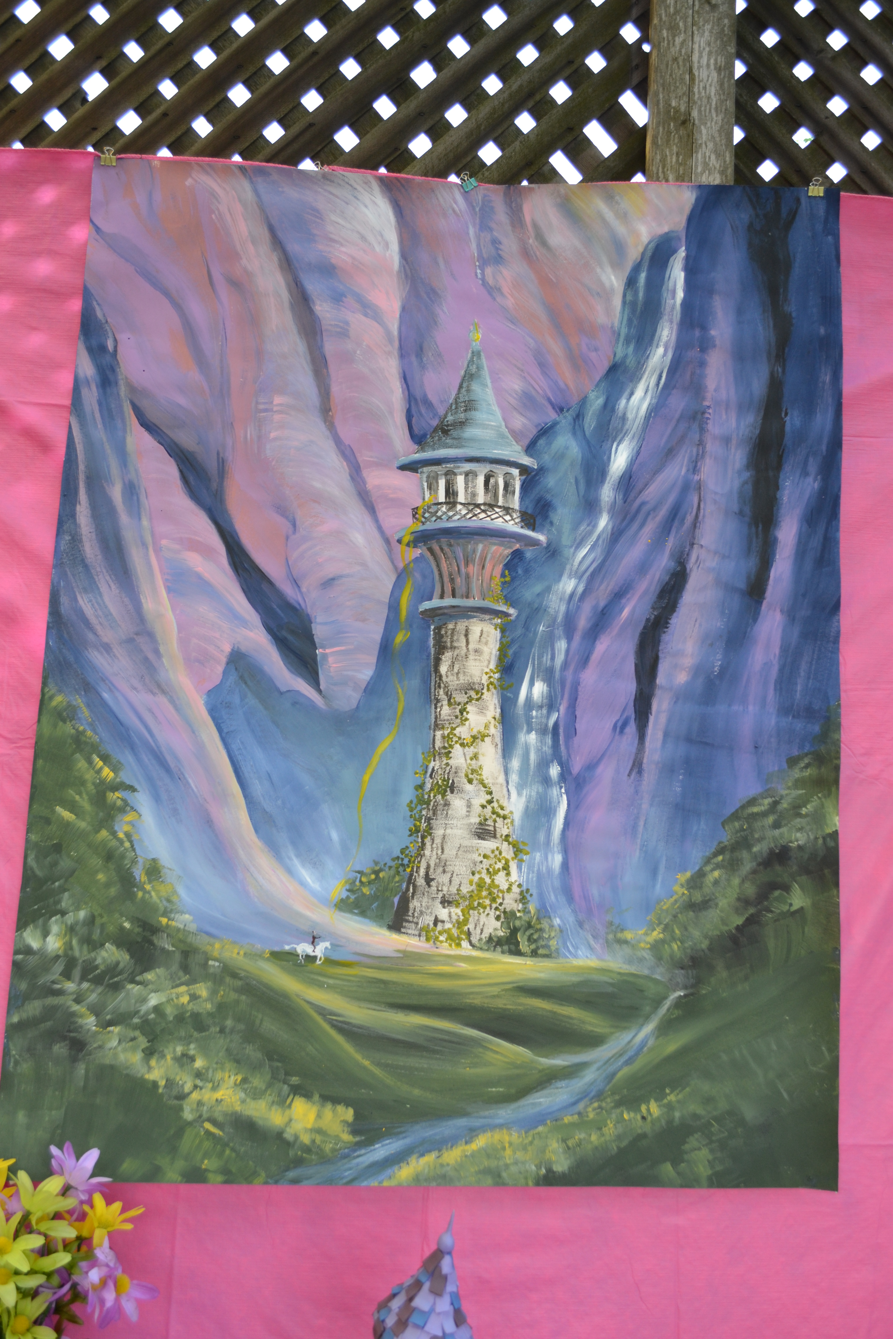 3072x4608 Rapunzel Tangled Party - Tangled Painting
