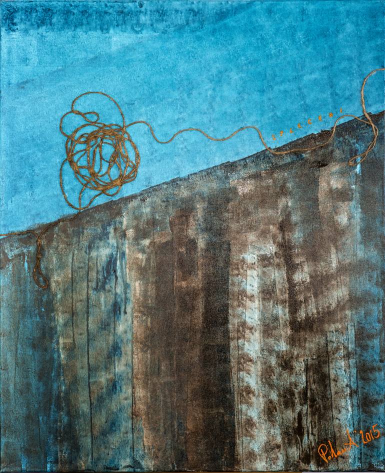 770x946 Saatchi Art Tangled Painting By Anna Polanowska - Tangled Painting