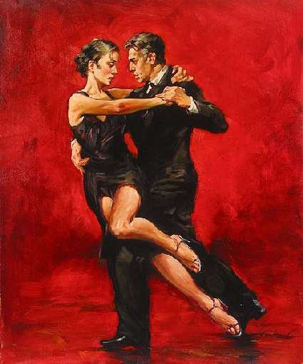 425x510 30 Best Tango Paintings Images On Tango Art, Dancers - Tango Dancers Painting
