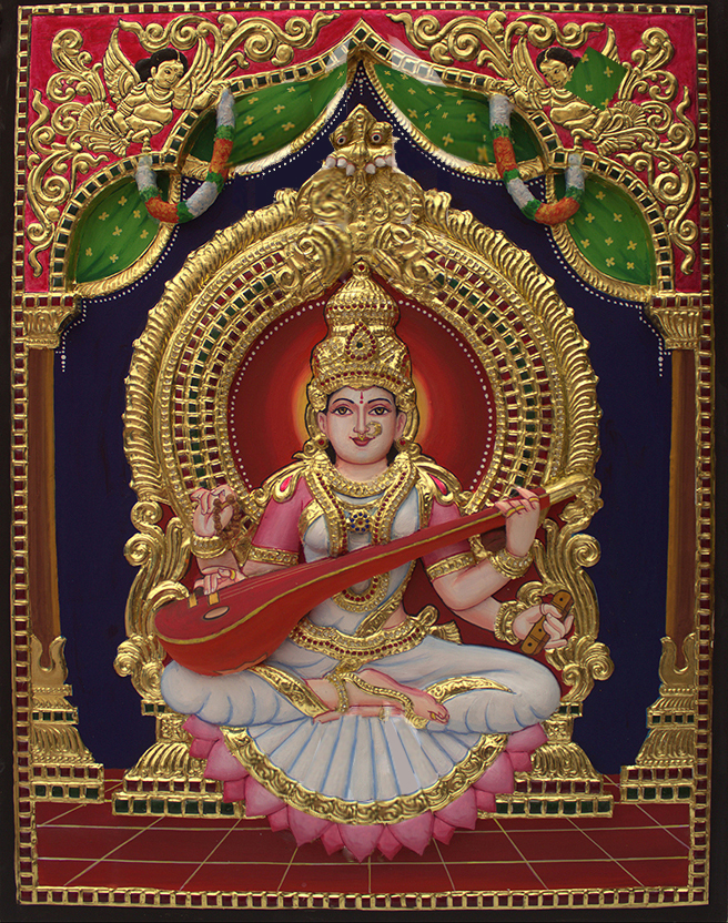 Tanjore Painting At PaintingValley Com Explore Collection Of Tanjore   Tanjore Painting 14 