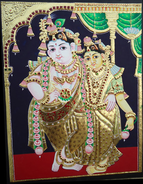 291x375 Tanjore Painting Gold Foil - Tanjore Painting Cost