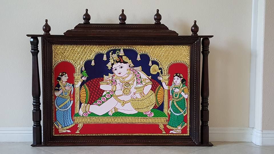 960x540 Diy Home Made Tanjore Painting Frame Mandap Diy Gifts - Tanjore Painting Usa