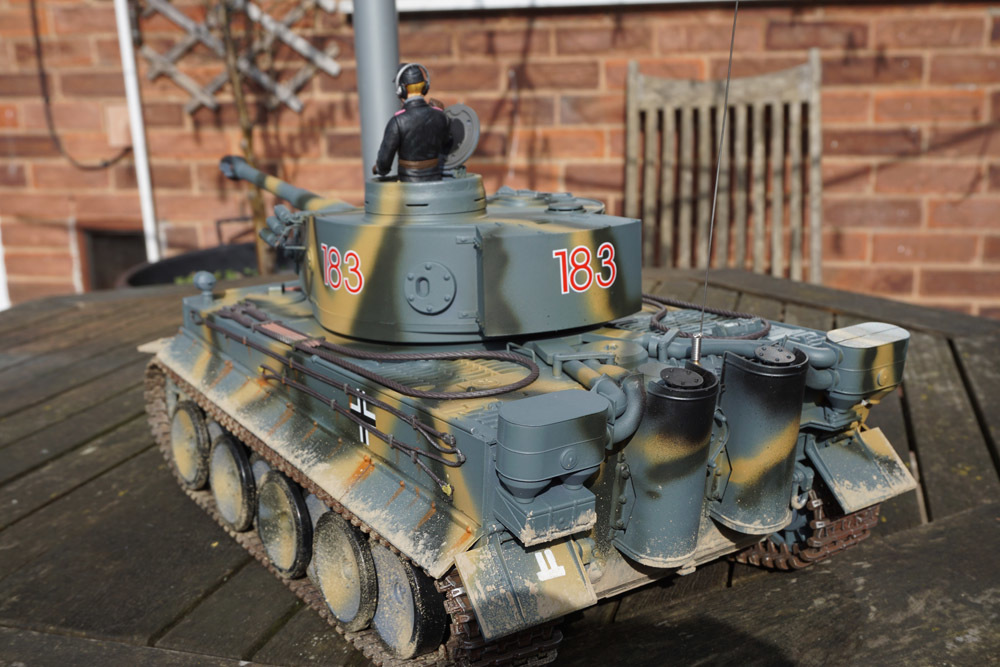 1000x667 World Of Rc Tanks! My 116th Rc Tiger 1 - Tanking Painting
