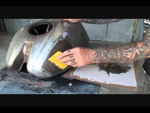 480x360 How To Paint Your Motorcycle Tank From Start To Finish Part 4 - Tanking Painting