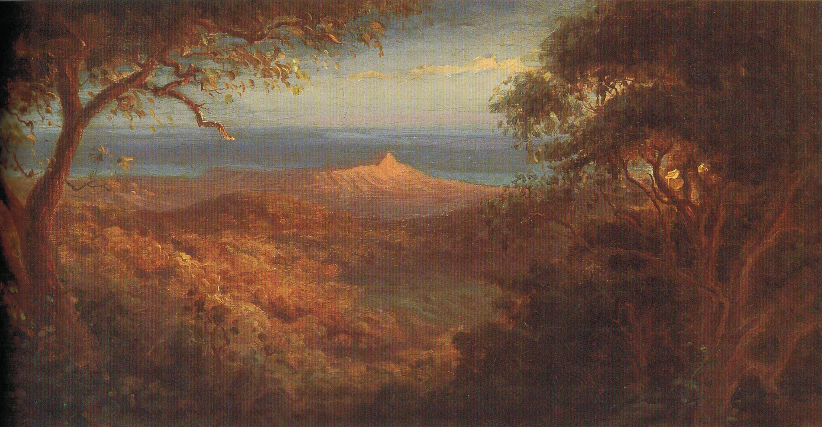 2874x1494 Alexander Scott (Painter) - Tantalus Painting