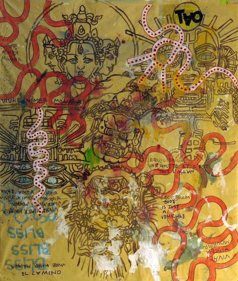 770x907 Saatchi Art Tao Painting By Ziegler Pierre - Tao Painting