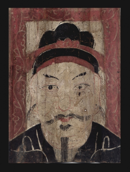 455x600 Yao Painting Asian Antiques Ceremonial Taoist Painting, Euo80 - Taoist Painting