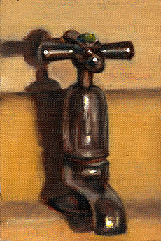230x345 Painting A Day T. J. Murphy Bathroom Tap - Tap Painting
