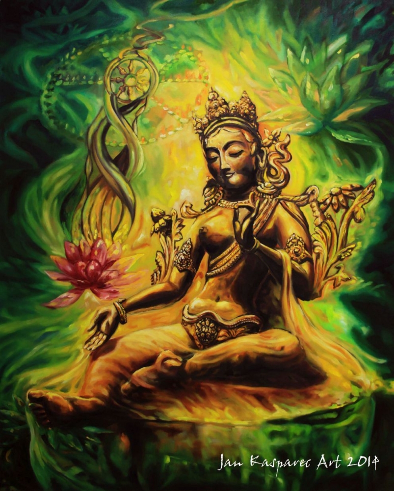 803x1000 Tara Buddha - Tara Painting