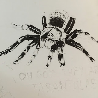320x320 Walrus Art April 2018 - Tarantula Painting