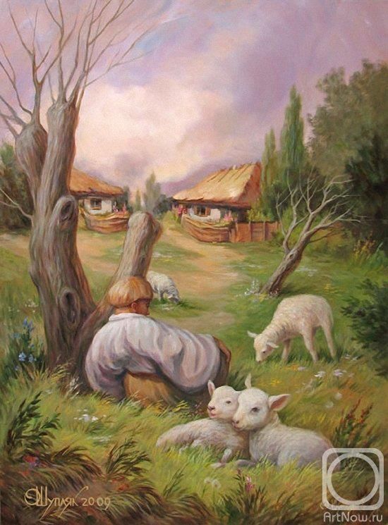 550x745 Image Of Poet And Writer Taras Shevchenko Painting By Oleh - Taras Shevchenko Painting