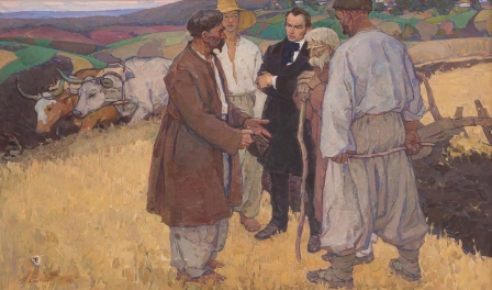 448x264 The 200th Anniversary Taras Shevchenko The Exhibition - Taras Shevchenko Painting