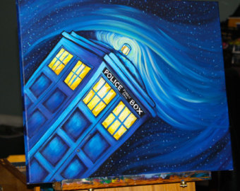 340x270 Tardis Painting - Tardis Painting