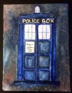 236x303 Tardis Painting Background - Tardis Painting