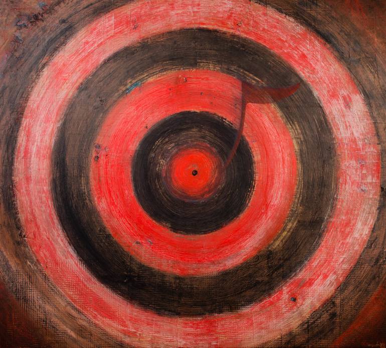 770x694 Saatchi Art On Target Painting By Terry Smith - Target Painting