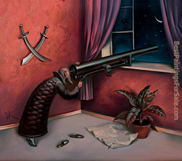 600x530 Vladimir Kush Star Target Painting 50% Off - Target Painting